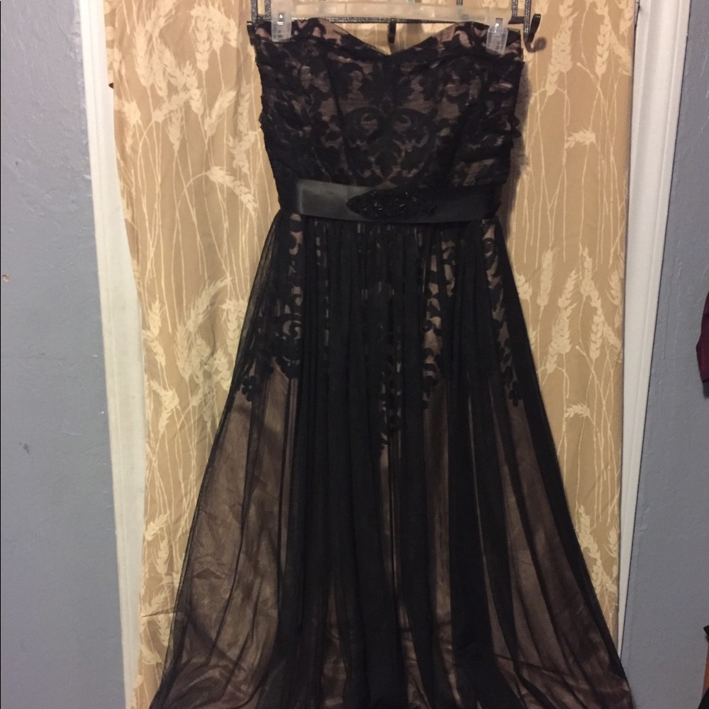 Long plus size, special event dress